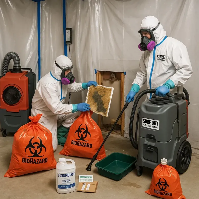 Contaminated Water Handling Protocols process in Cleveland, OK