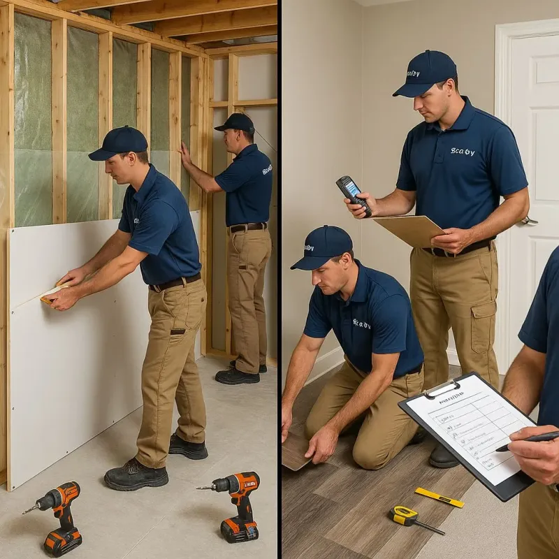 Repairs and Reconstruction process in Cleveland, OK